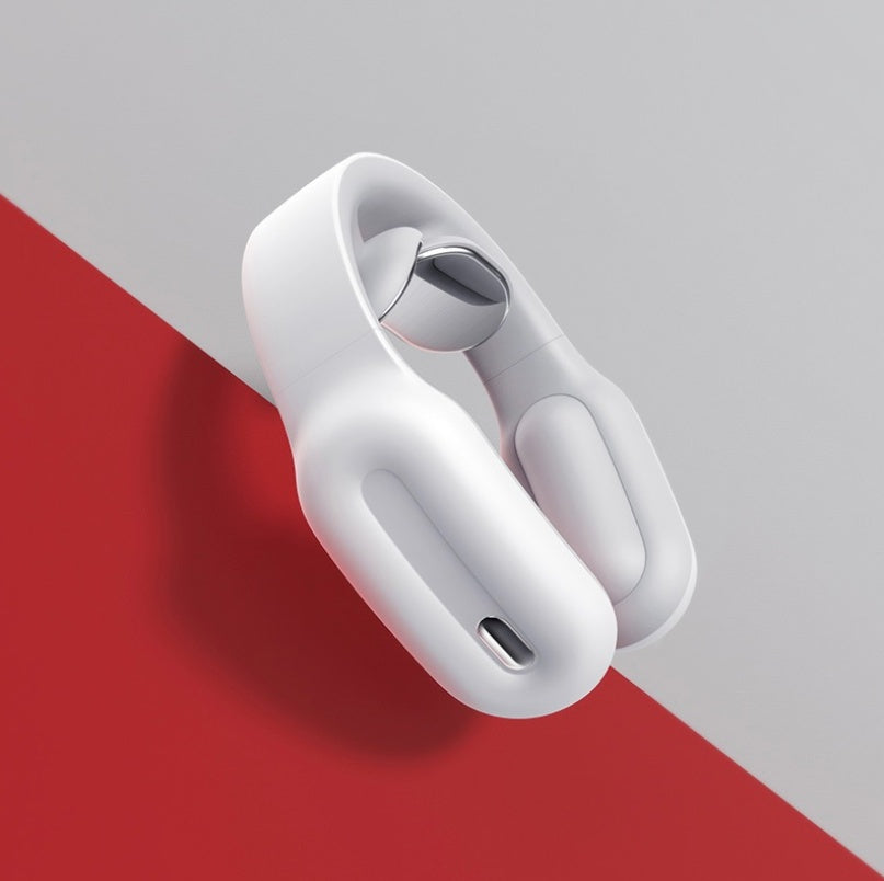 NeckGlow™ – Masseur Cervical Intelligent. Massage chauffant et relaxation du cou à domicile.