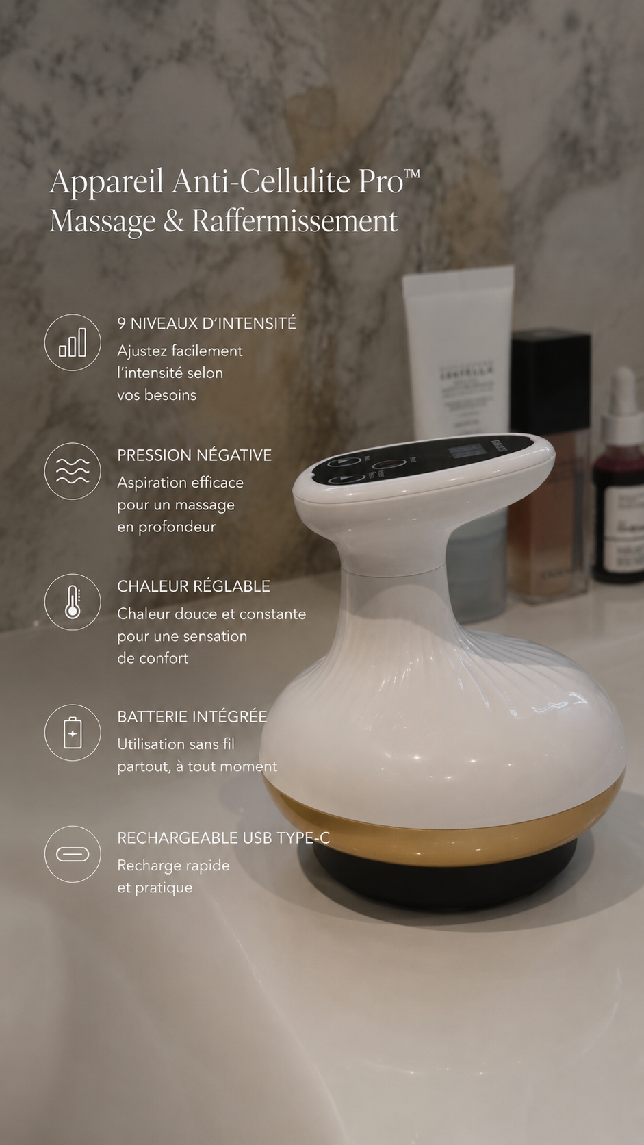 Appareil Anti-Cellulite Pro™ – Massage & Raffermissement