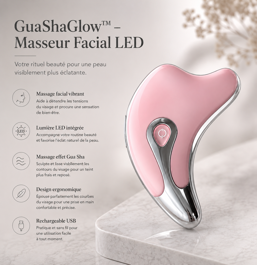 GuaShaGlow™ – Masseur Facial LED